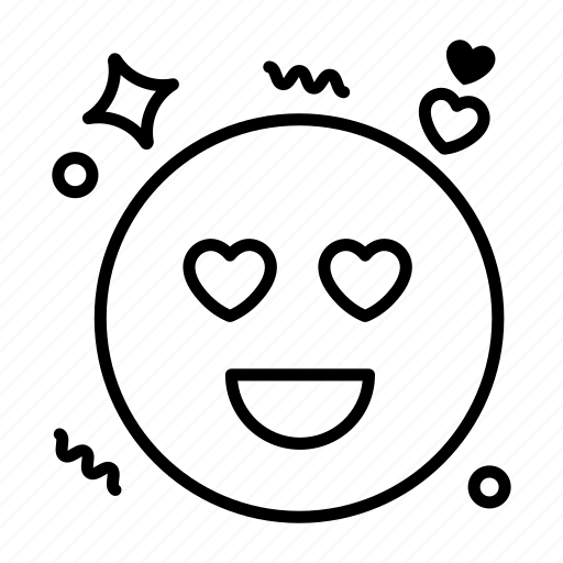 Emoji, emoticon, face, love, romance, smiley icon - Download on Iconfinder