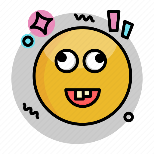 Emoji, emoticon, face, goofy, smiley icon - Download on Iconfinder