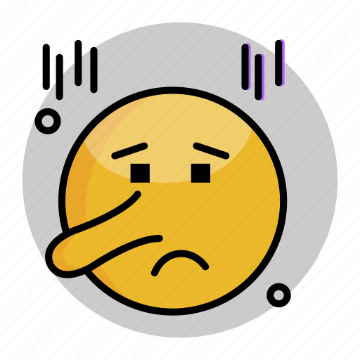 Emoji, emoticon, face, lying, smiley icon - Download on Iconfinder