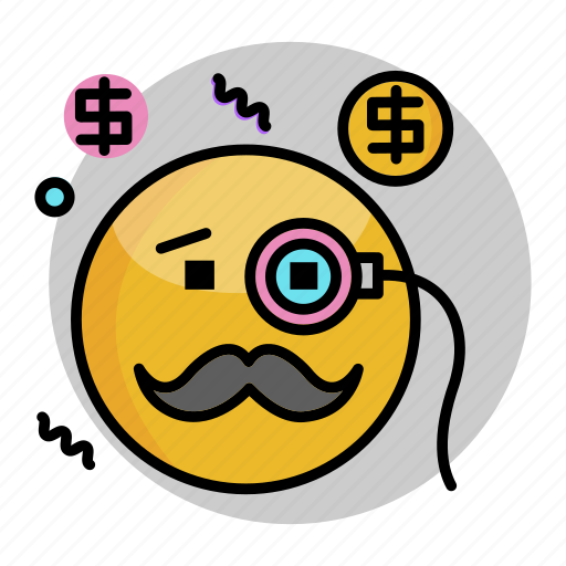 Emoji, emoticon, face, rich, smiley icon - Download on Iconfinder
