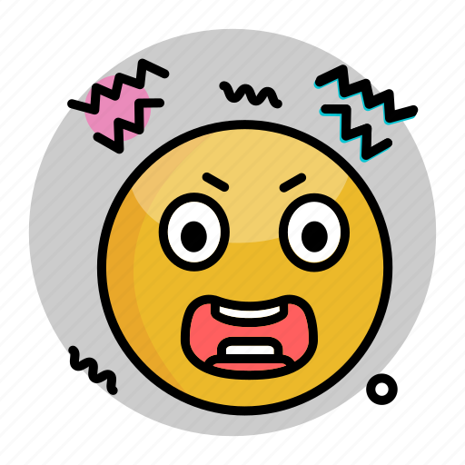 Emoji, emoticon, face, scared, smiley icon - Download on Iconfinder