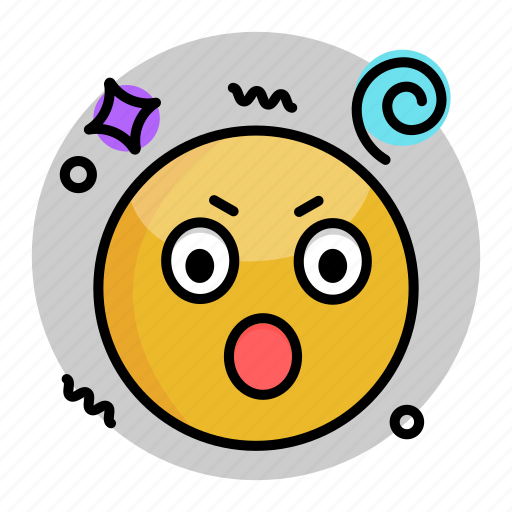 Emoji, emoticon, face, smiley, surprised icon - Download on Iconfinder