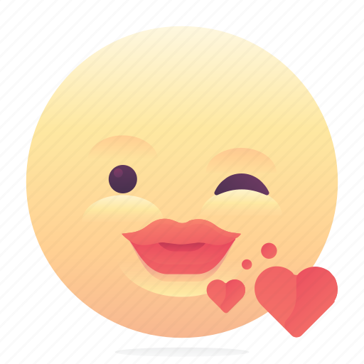 Emoji, emoticon, kiss, smiley icon - Download on Iconfinder