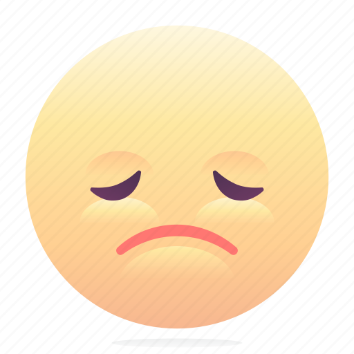 Emoji, emoticon, sad, smiley, tired icon - Download on Iconfinder