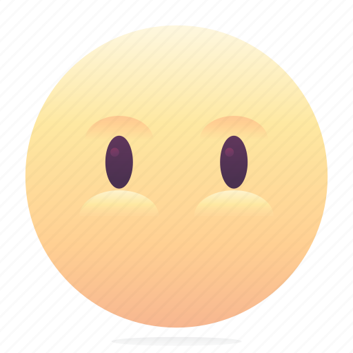 Emoji, emoticon, smiley, speechless icon - Download on Iconfinder