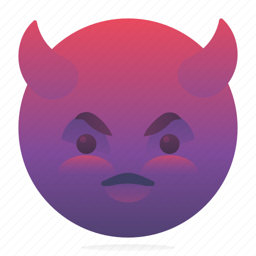 Devil, emoji, emoticon, smiley icon - Download on Iconfinder