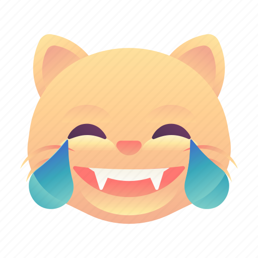 Cat, emoji, emoticon, laugh, smiley icon - Download on Iconfinder