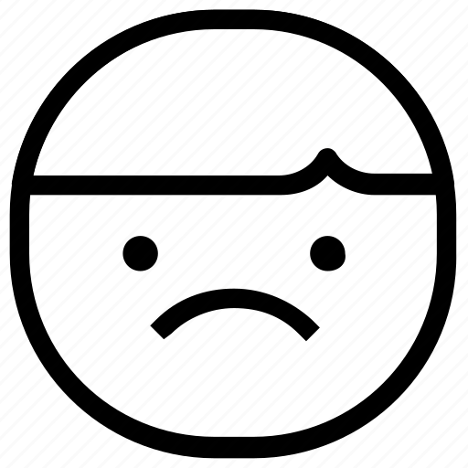 Boy, emoticon, sad icon - Download on Iconfinder
