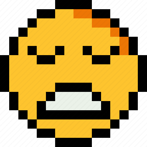 Sick, pixel art, 8 bit, character, emotion, emoticon, emoji icon - Download on Iconfinder
