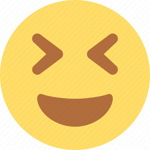 Emoji, emoticon, expression, grin, smiley, squint, sticker icon - Download on Iconfinder