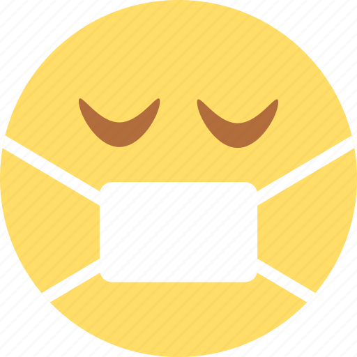 Emoji, emoticon, expression, face, mask, smiley, sticker icon - Download on Iconfinder