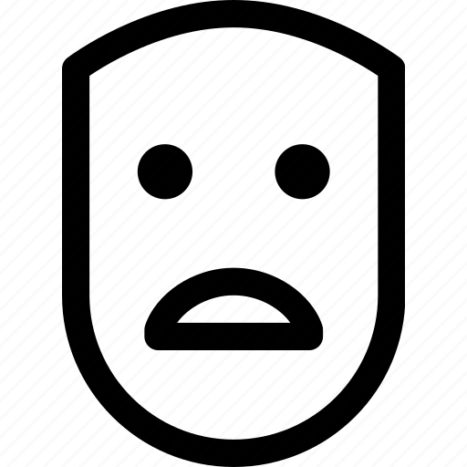 Emotion, face, human, sad, shocked, unhappy, upset icon - Download on Iconfinder