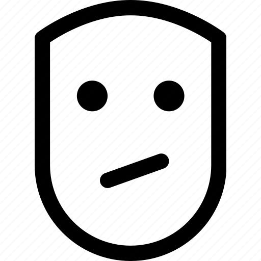 Emotion, face, grim, human, uneasy, upset icon - Download on Iconfinder