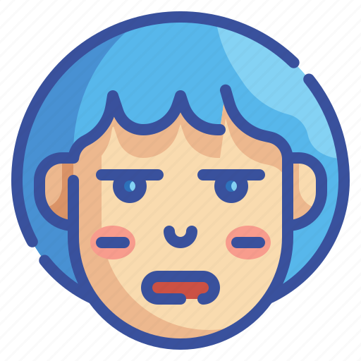 Emoji, emoticons, emotion, expressionless, face, feelings, unhappy icon - Download on Iconfinder