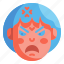 angered, angry, emoji, emoticons, emotion, feelings, furious 