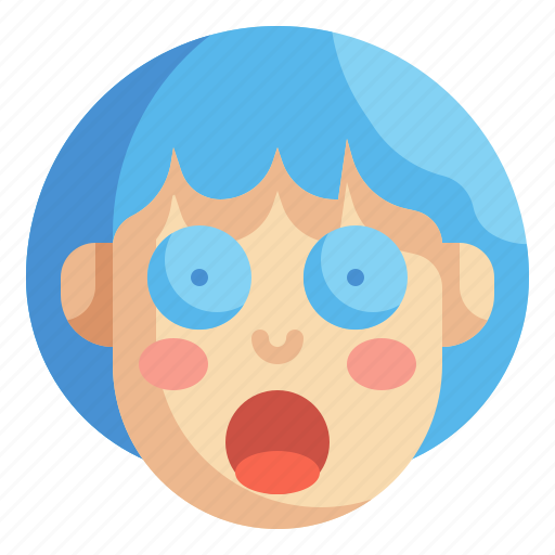 Amazing, emoji, emoticons, emotion, feelings, surprised, wow icon - Download on Iconfinder
