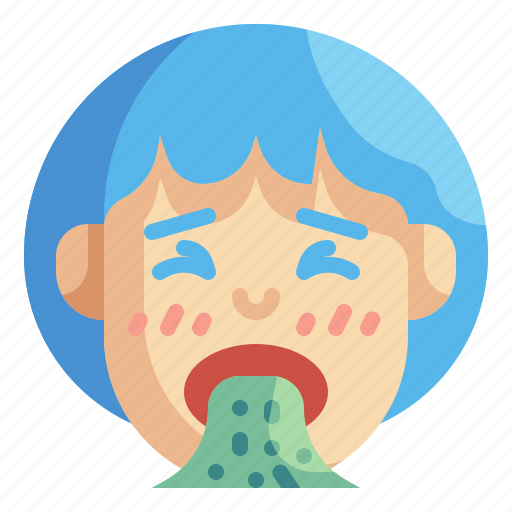 Emoji, emoticons, emotion, feelings, puke, spew, vomiting icon - Download on Iconfinder