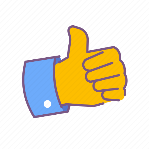 Like, good, hand, gesture, thumb, up, emoji icon - Download on Iconfinder