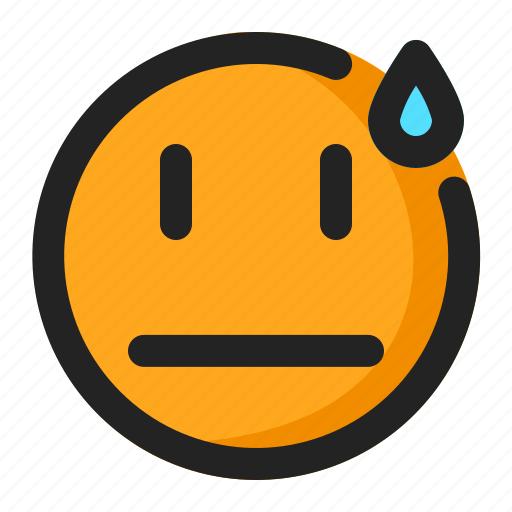 Emoji, emoticon, sad, silent, tired icon - Download on Iconfinder