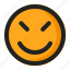 emoji, emoticon, happy, smile 