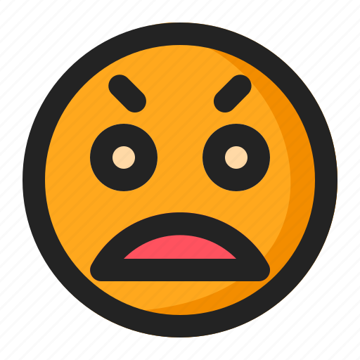 Emoji, emoticon, sad, worried icon - Download on Iconfinder