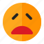 disappointed, emoji, emoticon, sad, upset 