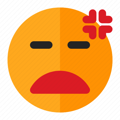 Angry, annoyed, emoji, emoticon, silent icon - Download on Iconfinder