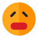 disappointed, emoji, emoticon, sad, surprised