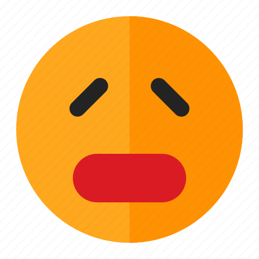 Disappointed, emoji, emoticon, sad, surprised icon - Download on Iconfinder
