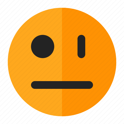 Blink, emoji, emoticon, silent, wink icon - Download on Iconfinder