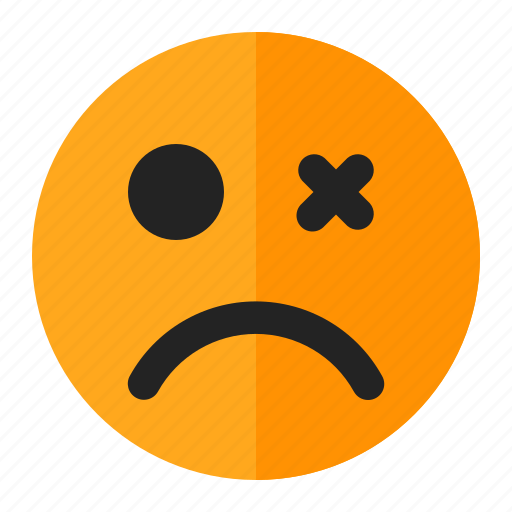 Blink, dead, emoji, emoticon, fainted icon - Download on Iconfinder