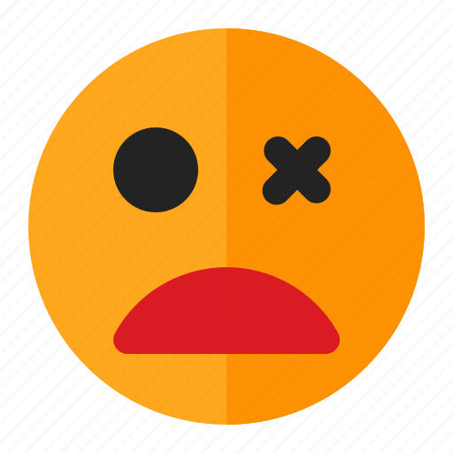 Dead, disappointed, emoji, emoticon, fainted icon - Download on Iconfinder