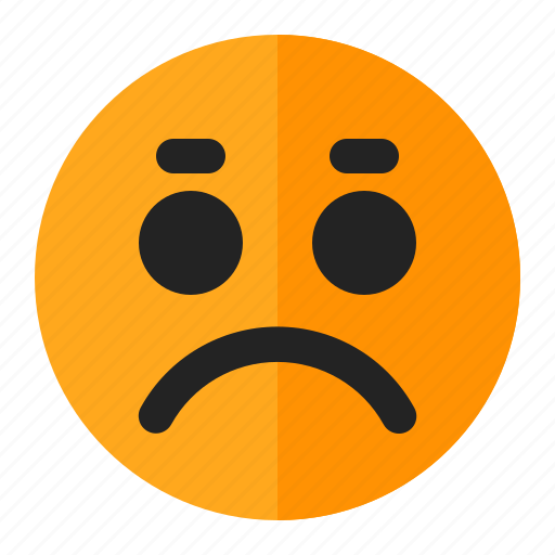 Disappointed, emoji, emoticon, sad, upset icon - Download on Iconfinder