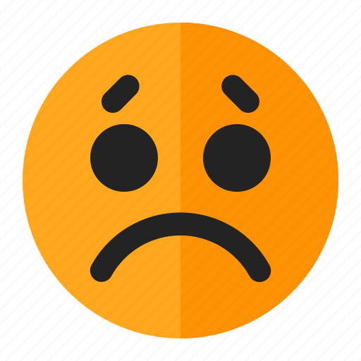 Disappointed, emoji, emoticon, sad, upset icon - Download on Iconfinder
