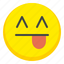 tongue, happy, emoji, emoticon 