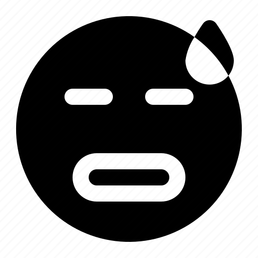 Emoji, emoticon, sad, tired icon - Download on Iconfinder