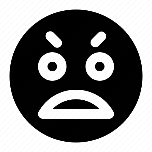 Emoji, emoticon, upset, worried icon - Download on Iconfinder