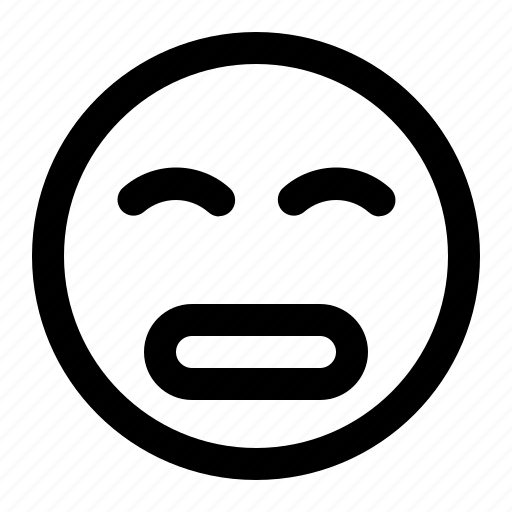 Emoji, emoticon, happy, patient, smile icon - Download on Iconfinder