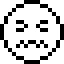 scared, pixel art, 8 bit, character, emotion, emoticon, emoji 