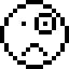 shocked, pixel art, 8 bit, character, emotion, emoticon, emoji 