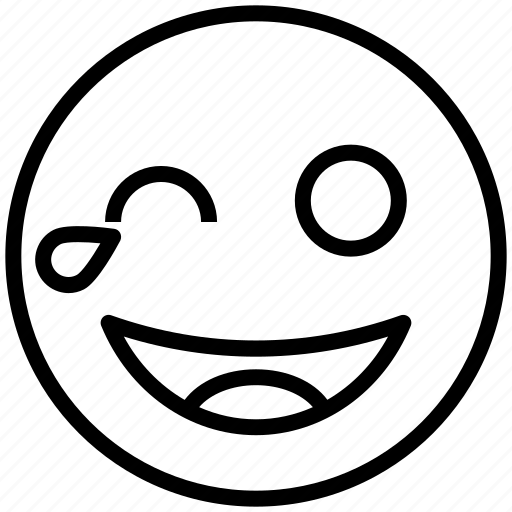 Emoji, face, emoticon, expression, happy, smile, laugh icon - Download on Iconfinder