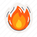 fire, hot, burn, flme, heat, angry, emoji, emoticon