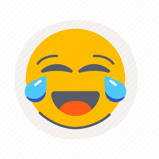 Laugh, face, emoji, emotion, expression, smiley, lol icon - Download on Iconfinder