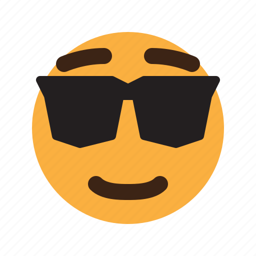 Cool, smiley, emoji, glasses, emoticon icon - Download on Iconfinder
