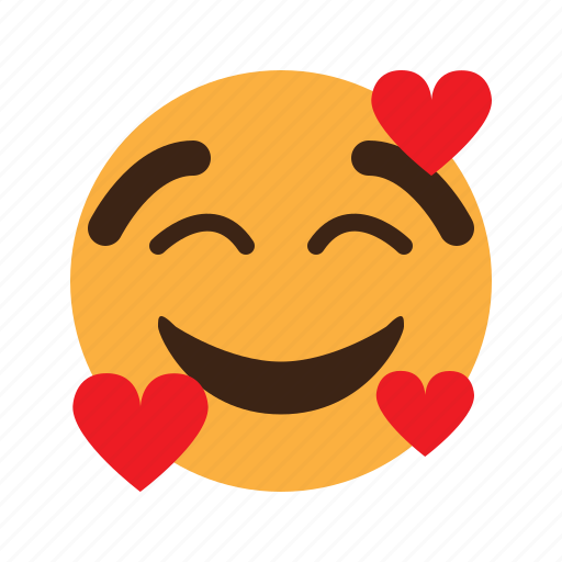 Smiley, emoji, love, hearts, emoticon icon - Download on Iconfinder