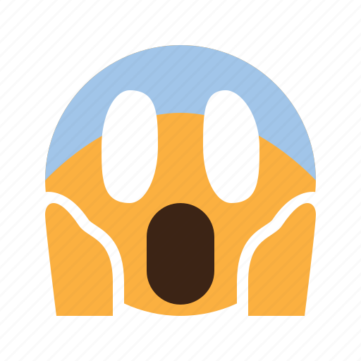 Smiley, scared, emoji, terrified, emoticon icon - Download on Iconfinder