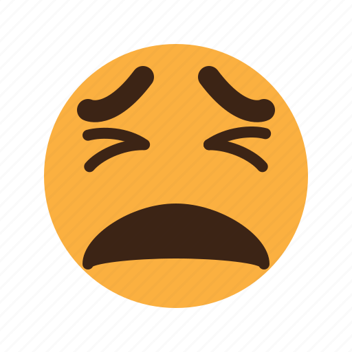Smiley, emoji, give up, tired, emoticon icon - Download on Iconfinder