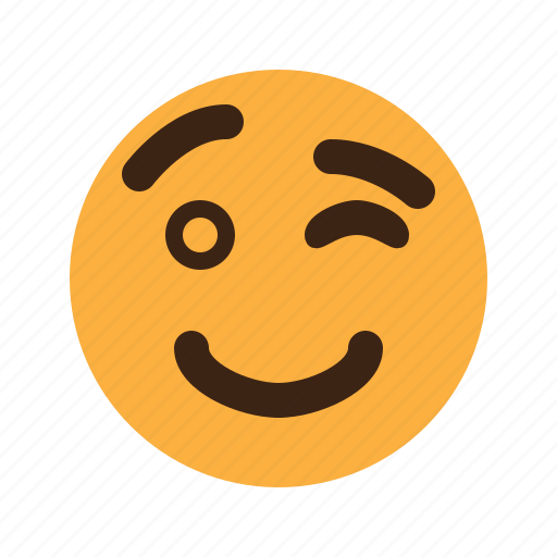 Smiley, emoji, wink, emoticon icon - Download on Iconfinder