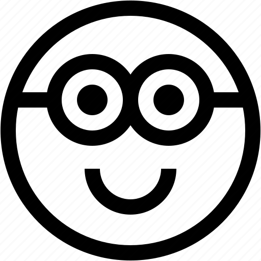 Nerd, emoji, emotion, smiley, feelings icon - Download on Iconfinder