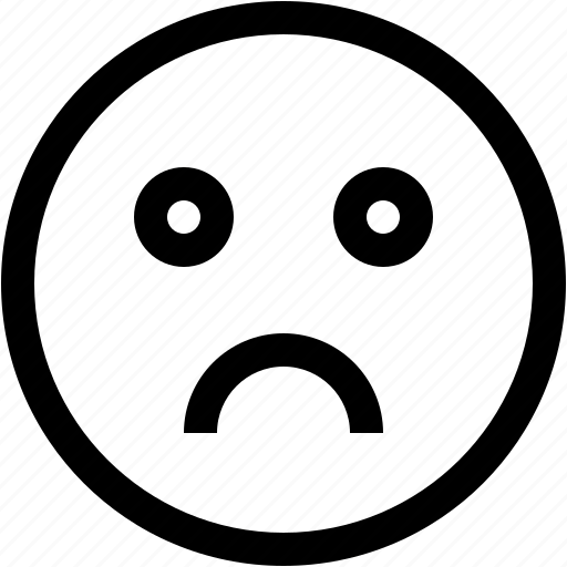 Sad, emoji, emotion, smiley, feelings icon - Download on Iconfinder